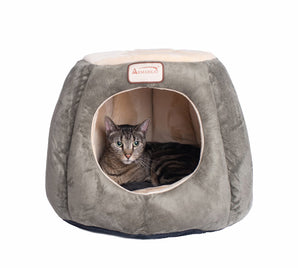 Armarkat House Cat Bed in Beige